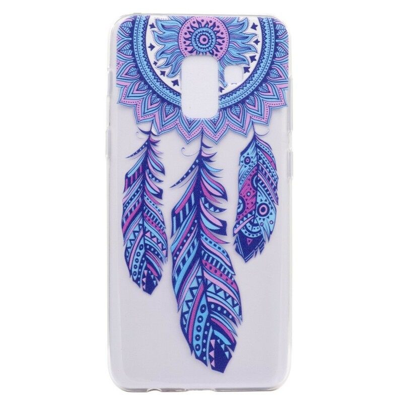 Kuori Samsung Galaxy J6 Dream Catcher Blue Feathers