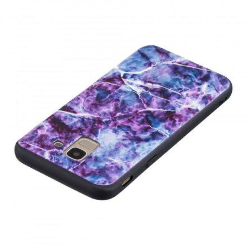 Kuori Samsung Galaxy J6 Purple Marble