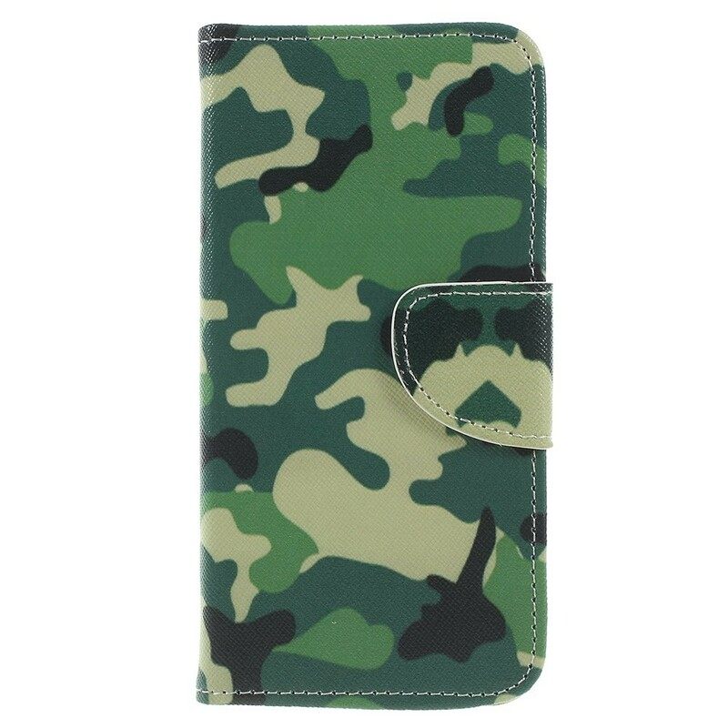 Nahkakotelo Samsung Galaxy J6 Military Camouflage