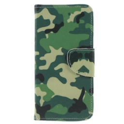 Nahkakotelo Samsung Galaxy J6 Military Camouflage