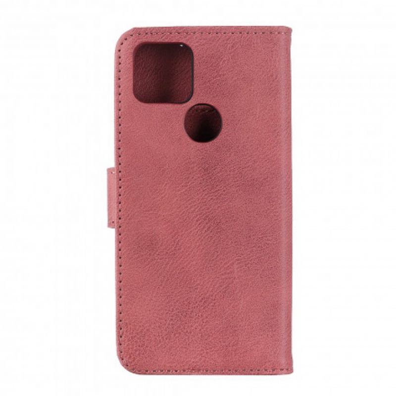 Flip Case Oppo A15 Keinonahka Khazneh