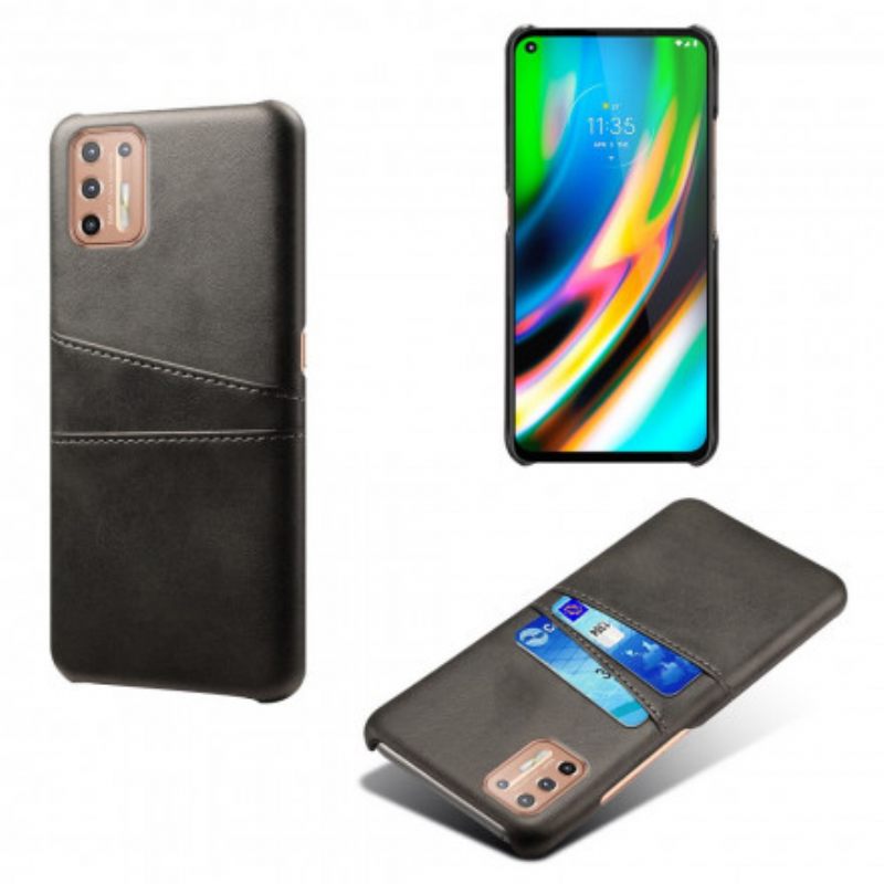 Case Moto G9 Plus Double Card Holder Ksq