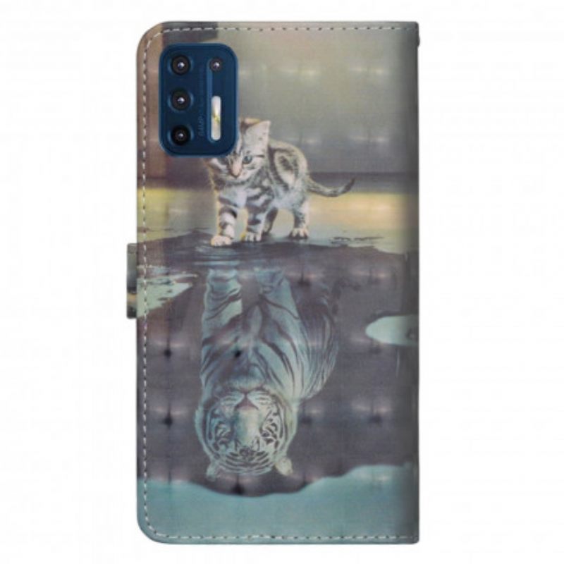 Kotelot Moto G9 Plus Ernest The Tiger