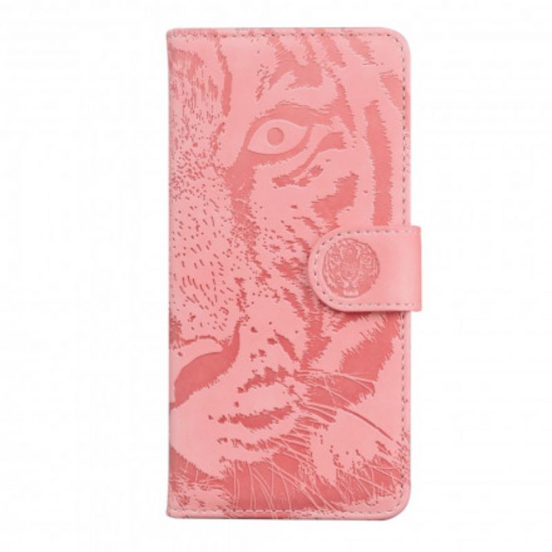 Kotelot Moto G9 Plus Tiger Face Print