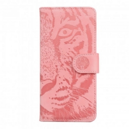 Kotelot Moto G9 Plus Tiger Face Print