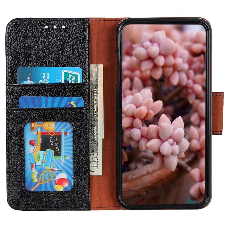 Flip Case Samsung Galaxy M23 5G Haljattu Nappanahka