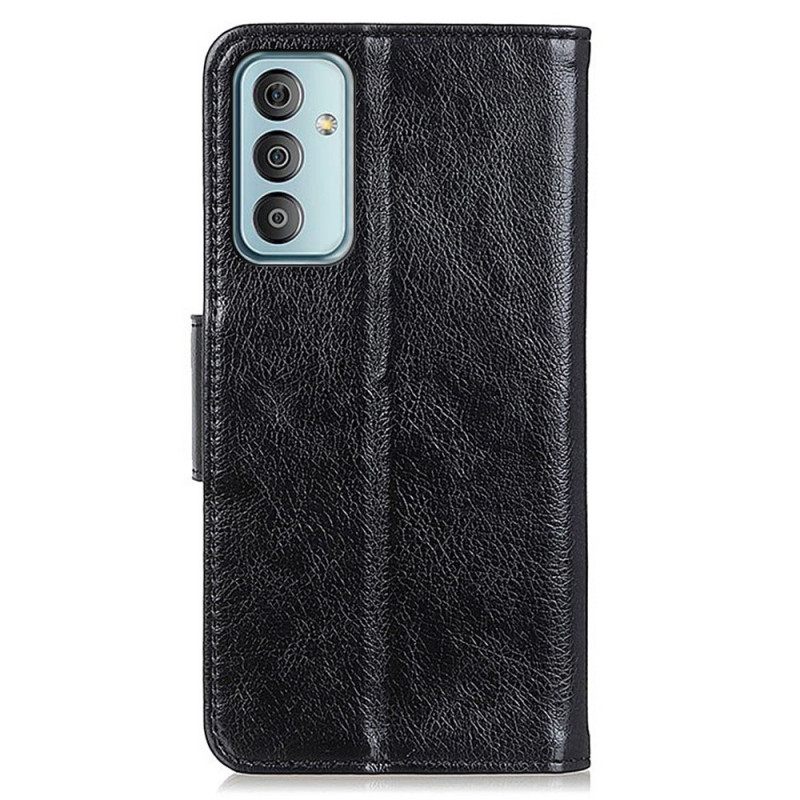 Flip Case Samsung Galaxy M23 5G Haljattu Nappanahka