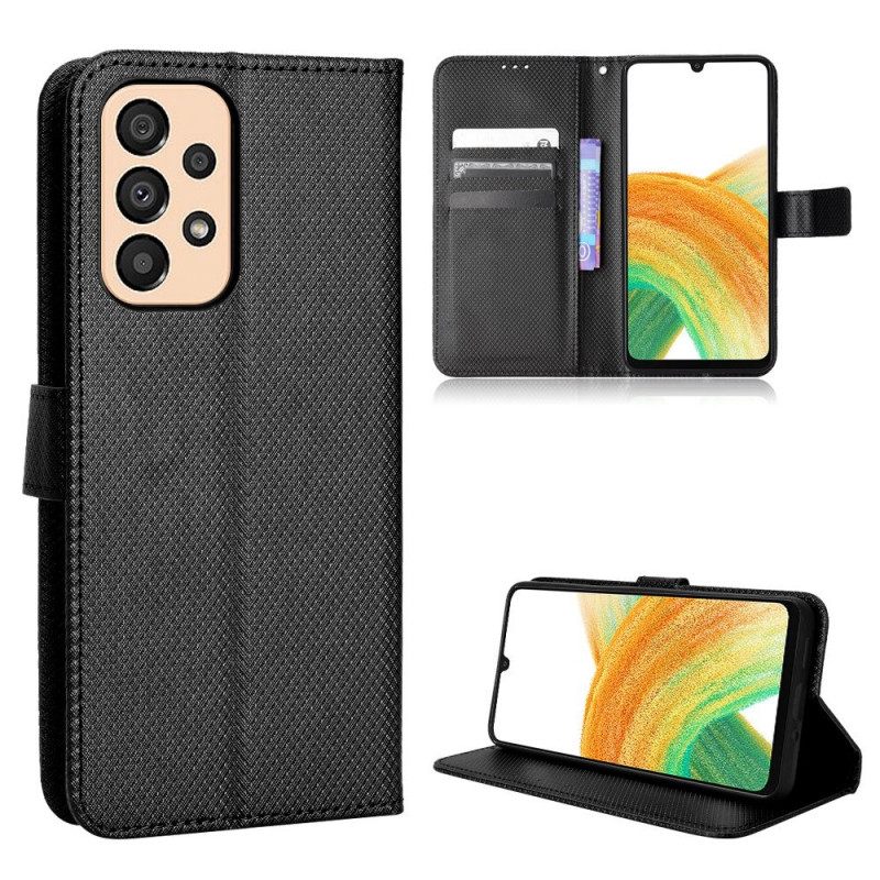 Flip Case Samsung Galaxy M23 5G Kuvioitu Kuvio Hihnalla