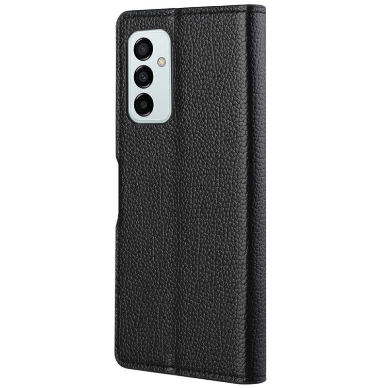 Flip Case Samsung Galaxy M23 5G Litchin Nahkarakenne