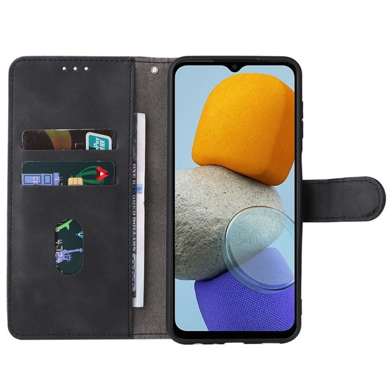 Flip Case Samsung Galaxy M23 5G Suojaketju Kuori Skin-touch Hihna