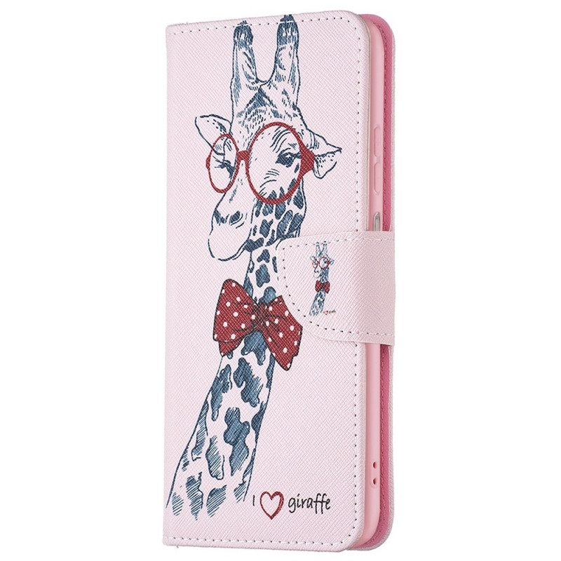 Kotelot Samsung Galaxy M23 5G Brainy Giraffe