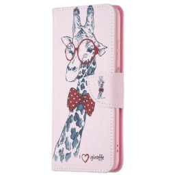 Kotelot Samsung Galaxy M23 5G Brainy Giraffe