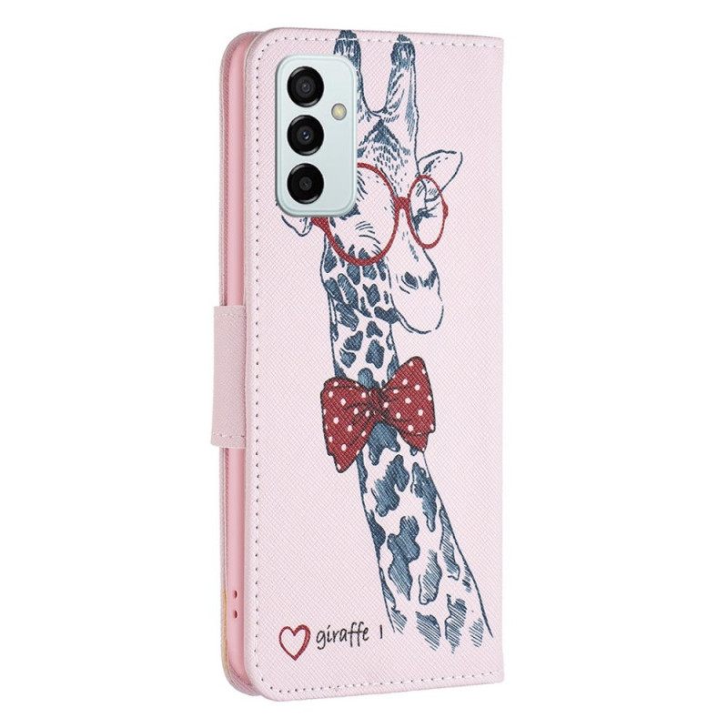 Kotelot Samsung Galaxy M23 5G Brainy Giraffe