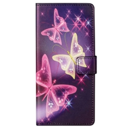 Kotelot Samsung Galaxy M23 5G Butterflies Perhoset