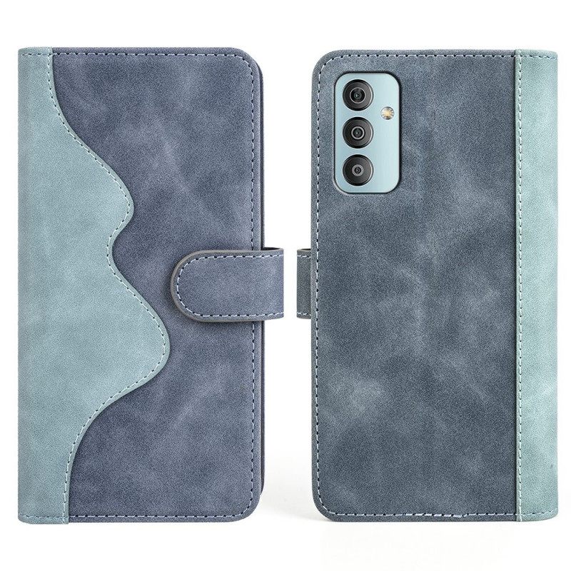 Kotelot Samsung Galaxy M23 5G Faux Leather Bicolor Art