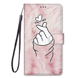 Kotelot Samsung Galaxy M23 5G Finger Heart