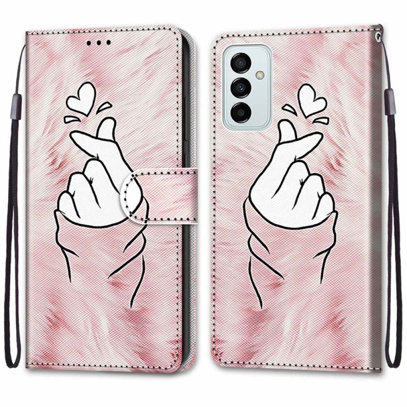 Kotelot Samsung Galaxy M23 5G Finger Heart