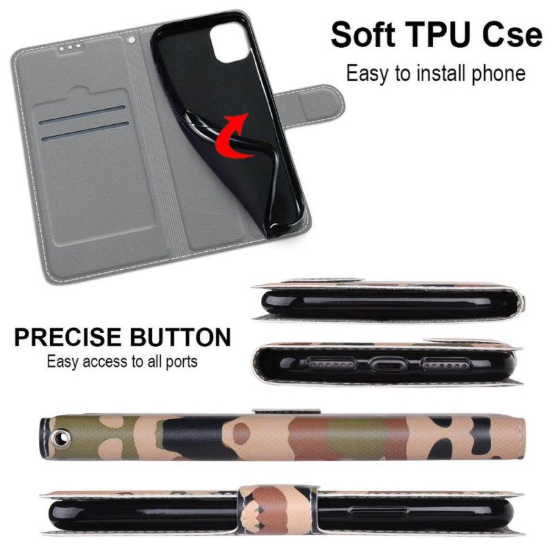 Kotelot Samsung Galaxy M23 5G Military Camouflage