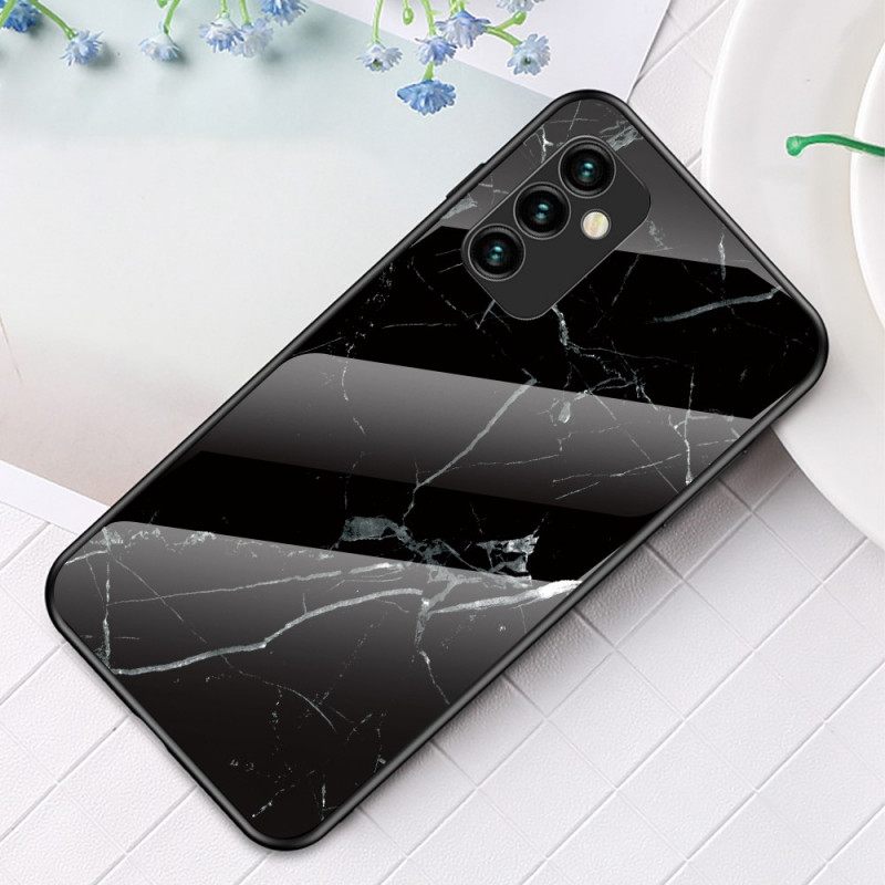 Kuori Samsung Galaxy M23 5G Tempered Glass Marble Colors