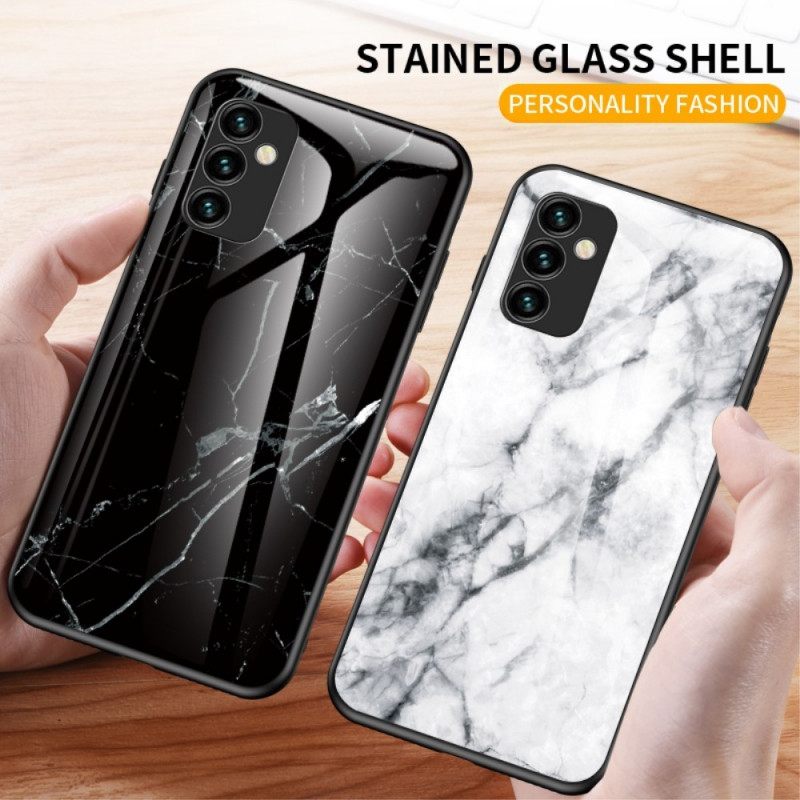 Kuori Samsung Galaxy M23 5G Tempered Glass Marble Colors