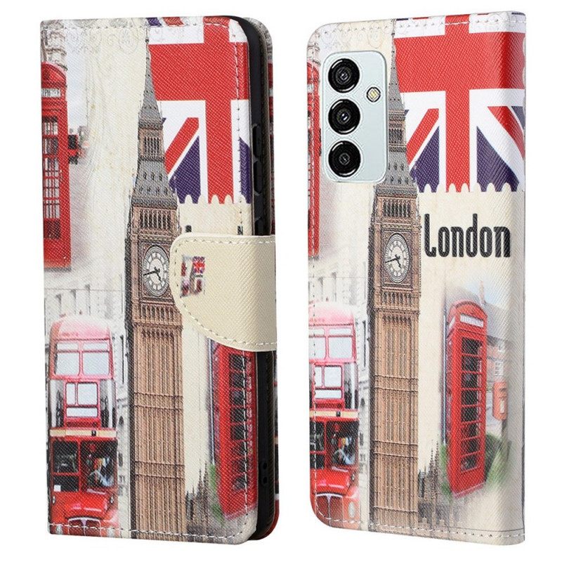 Nahkakotelo Samsung Galaxy M23 5G London