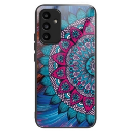 Case Samsung Galaxy A15 Puhelinkuoret Mandala Karkaistu Lasi