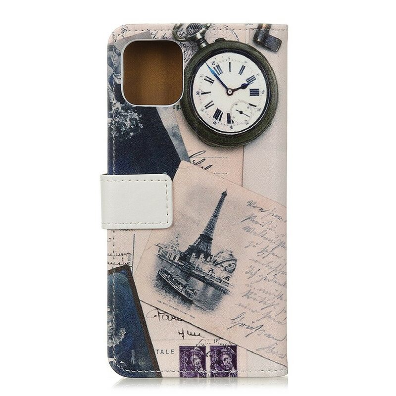 Flip Case Samsung Galaxy S10 Lite Runoilijan Eiffel-torni