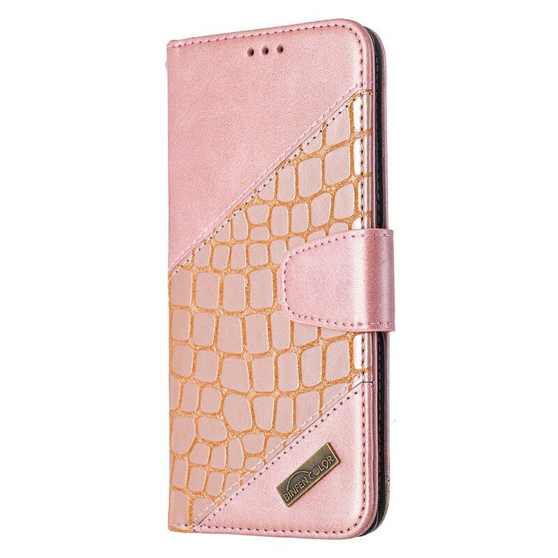 Kotelot Samsung Galaxy S10 Lite Classic Crocodile Skin Effect