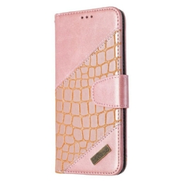 Kotelot Samsung Galaxy S10 Lite Classic Crocodile Skin Effect