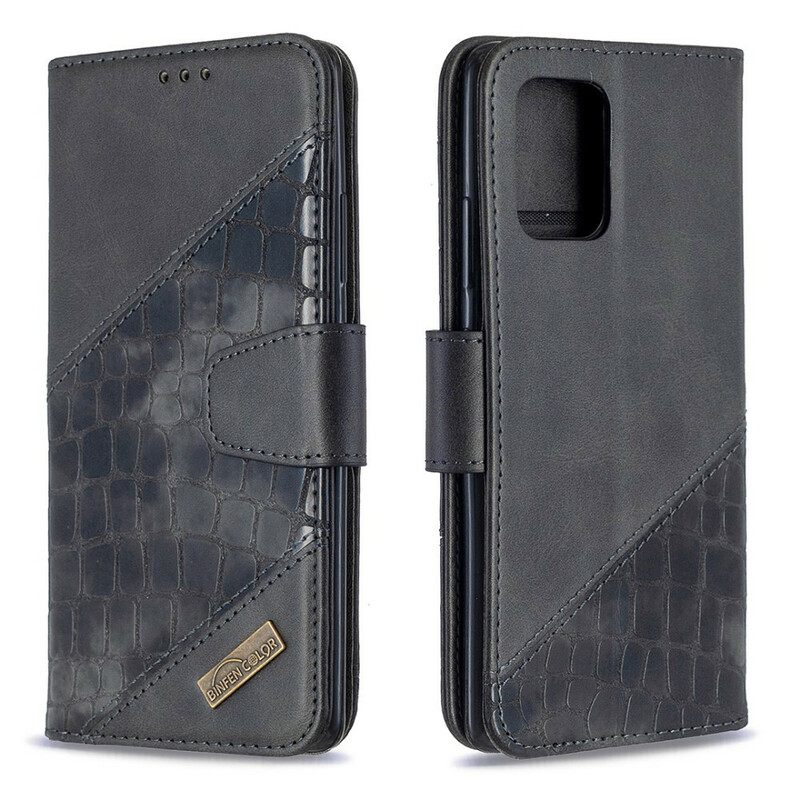 Kotelot Samsung Galaxy S10 Lite Classic Crocodile Skin Effect