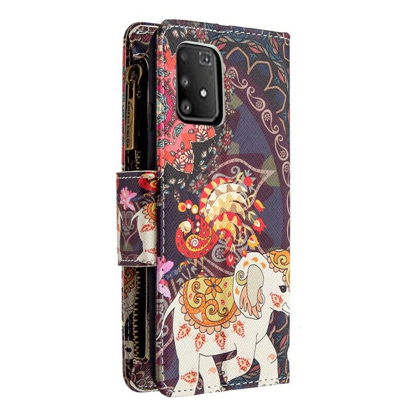 Kotelot Samsung Galaxy S10 Lite Elephant Vetoketjutasku