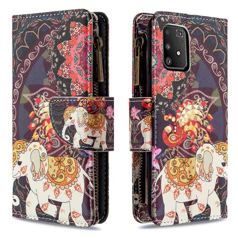 Kotelot Samsung Galaxy S10 Lite Elephant Vetoketjutasku