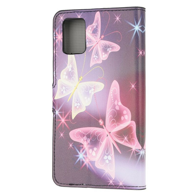 Kotelot Samsung Galaxy S10 Lite Neon Butterflies