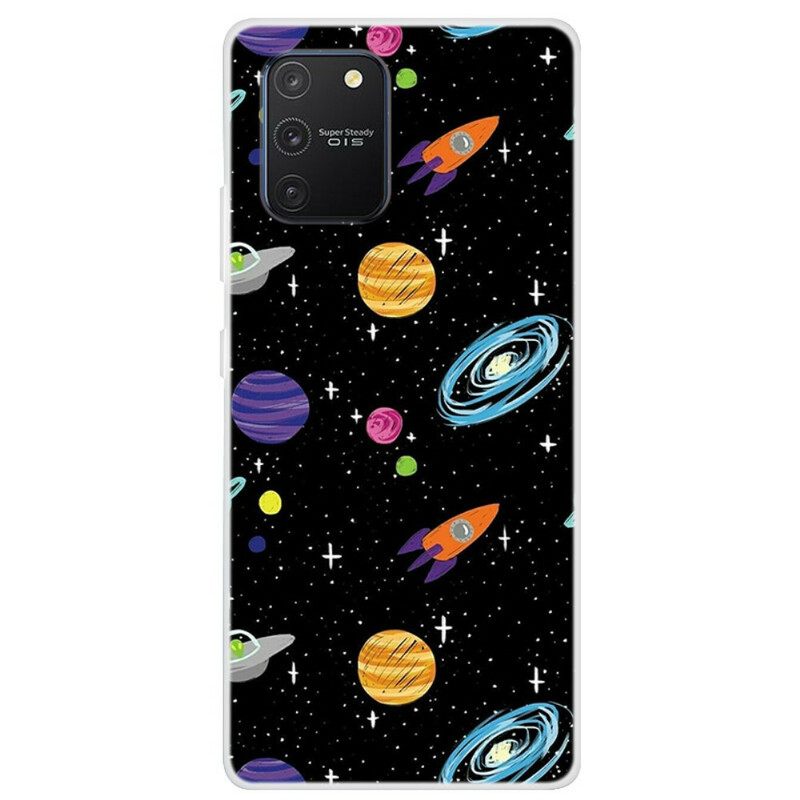 Kuori Samsung Galaxy S10 Lite Planet Galaxy