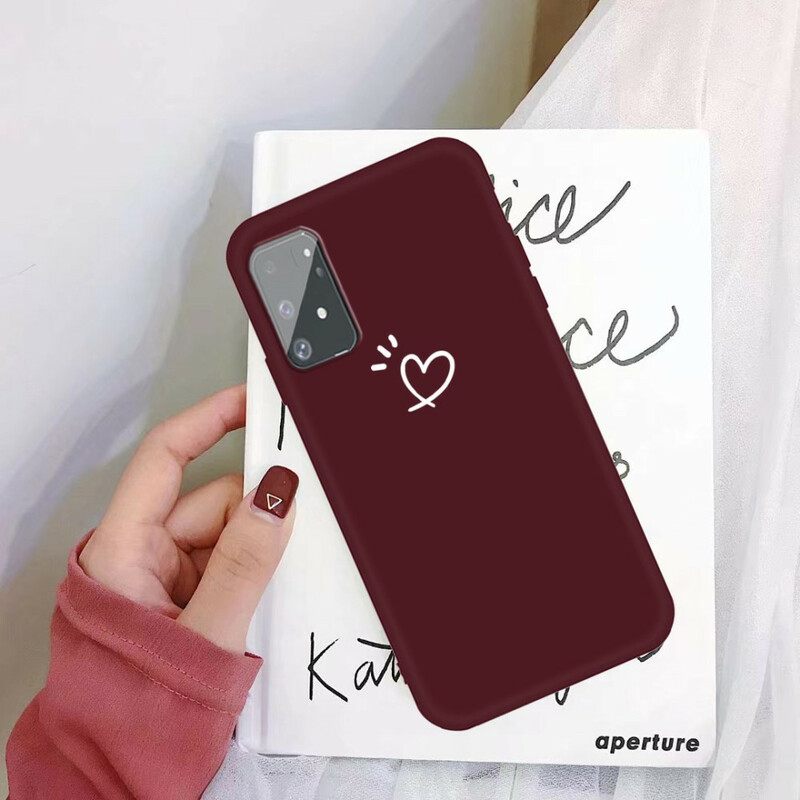 Kuori Samsung Galaxy S10 Lite Silicone Beating Heart