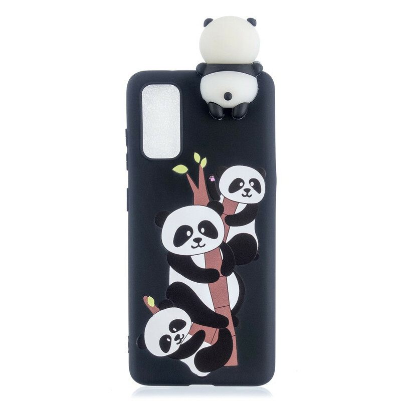 Kuori Samsung Galaxy S10 Lite Super Panda 3d