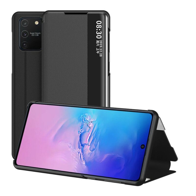 Puhelinkuoret Samsung Galaxy S10 Lite Teksturoitu Keinonahka