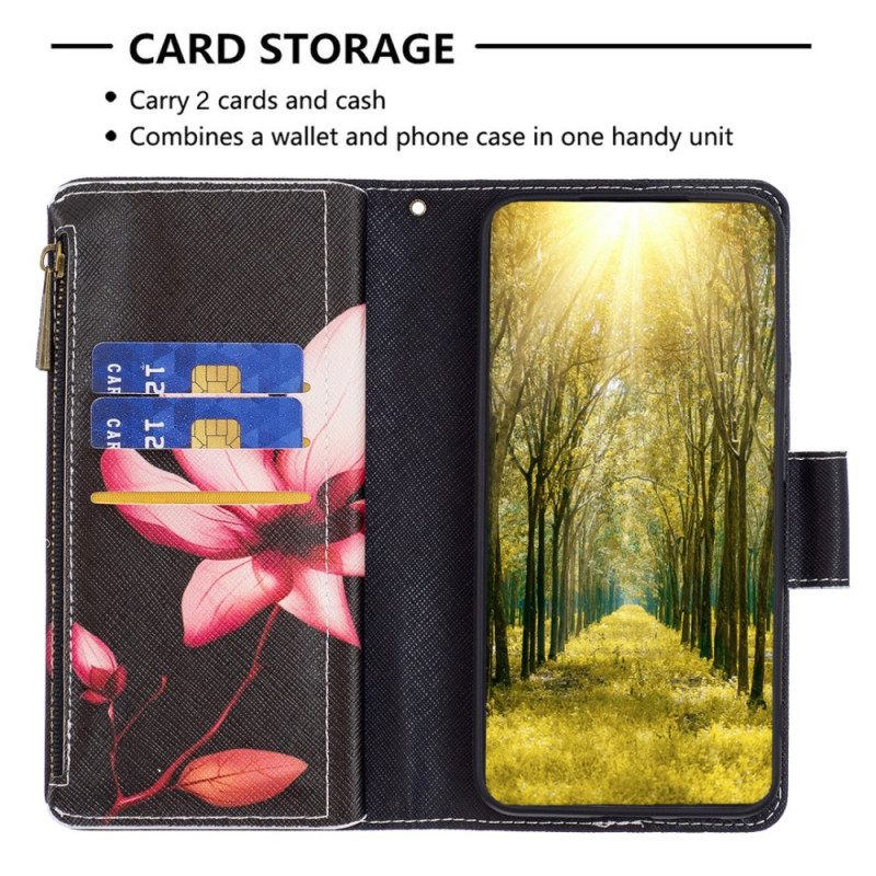 Kotelot Poco X6 5g Lotus Wallet Suojakuori