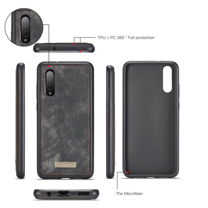 Case Nahkakotelo Samsung Galaxy A70 Caseme Irrotettava