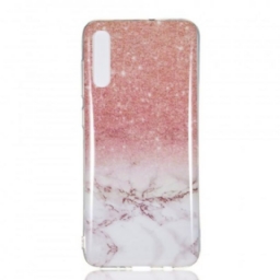 Case Samsung Galaxy A70 Glitter Marble