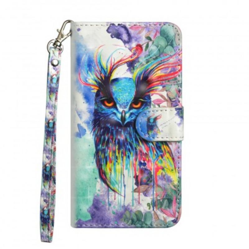 Flip Case Samsung Galaxy A70 Bird Watercolour