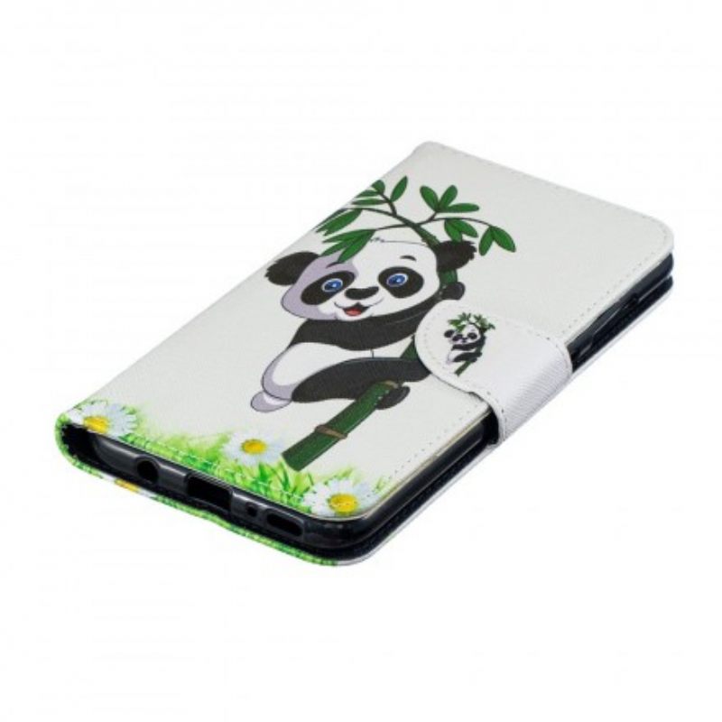 Flip Case Samsung Galaxy A70 Panda Bambulla