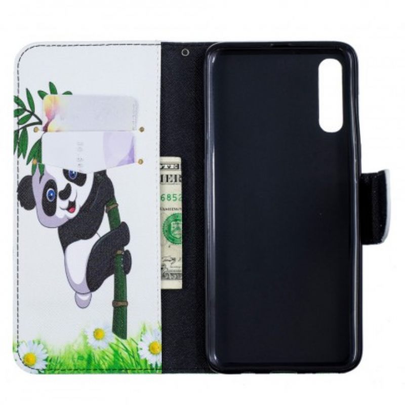 Flip Case Samsung Galaxy A70 Panda Bambulla