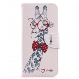 Kotelot Samsung Galaxy A70 Brainy Giraffe