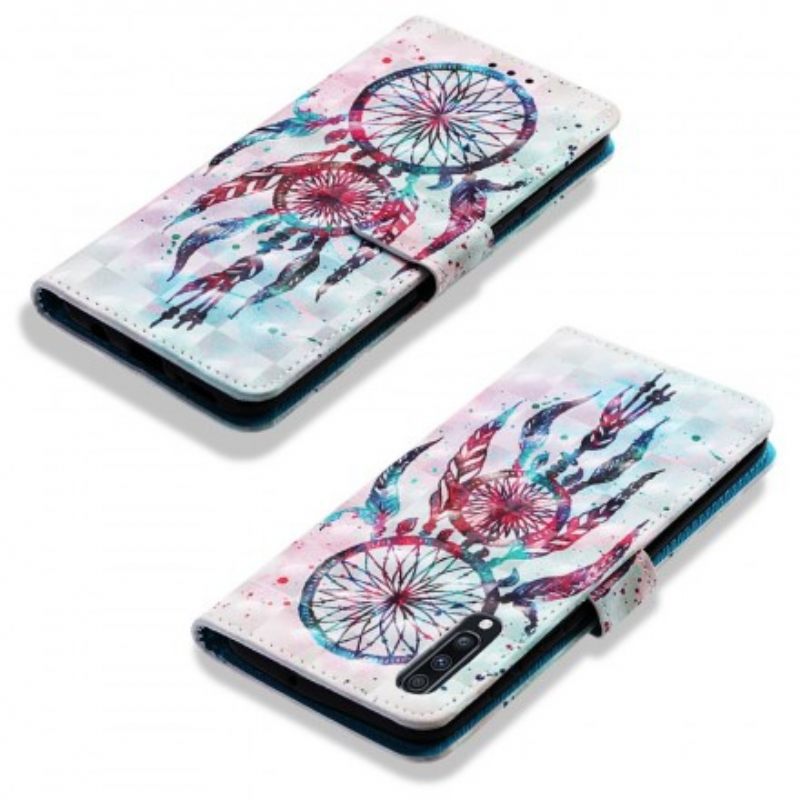 Kotelot Samsung Galaxy A70 Dream Catcher Red