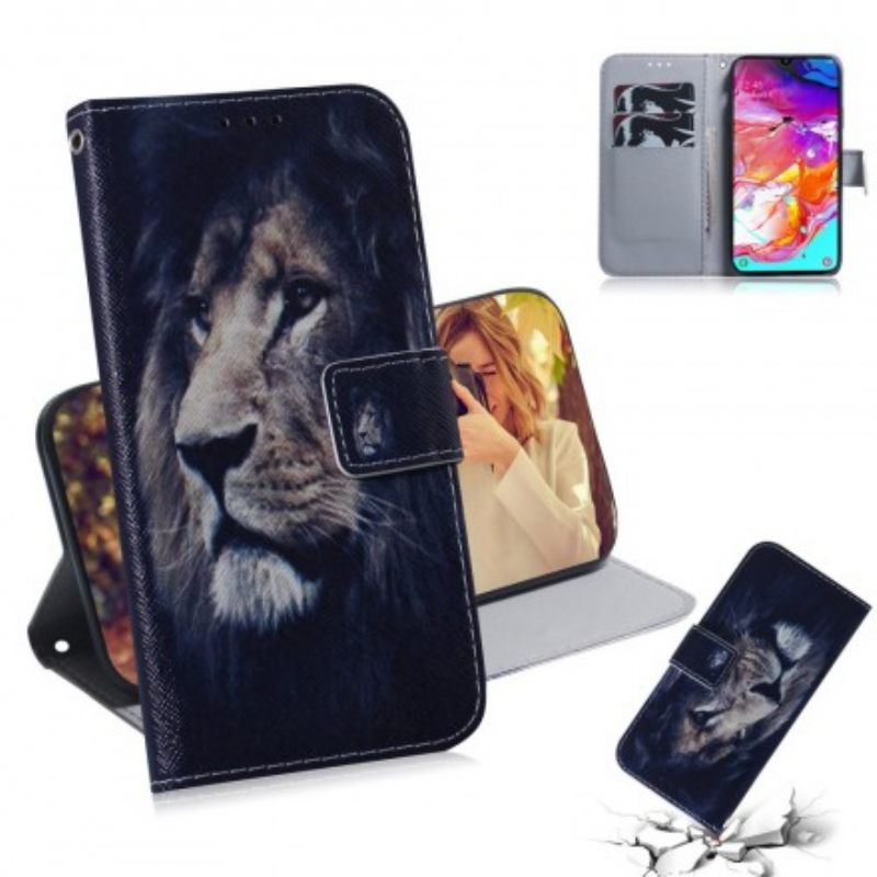 Kotelot Samsung Galaxy A70 Dreaming Lion