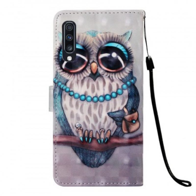 Kotelot Samsung Galaxy A70 Neiti Owl