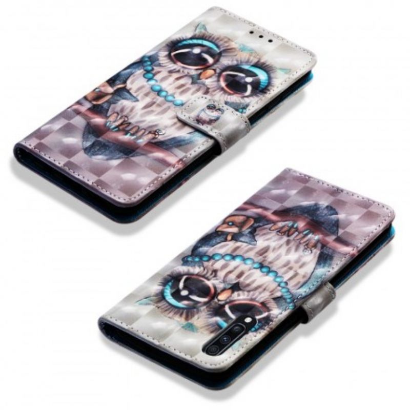 Kotelot Samsung Galaxy A70 Neiti Owl