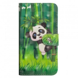 Kotelot Samsung Galaxy A70 Panda Ja Bamboo