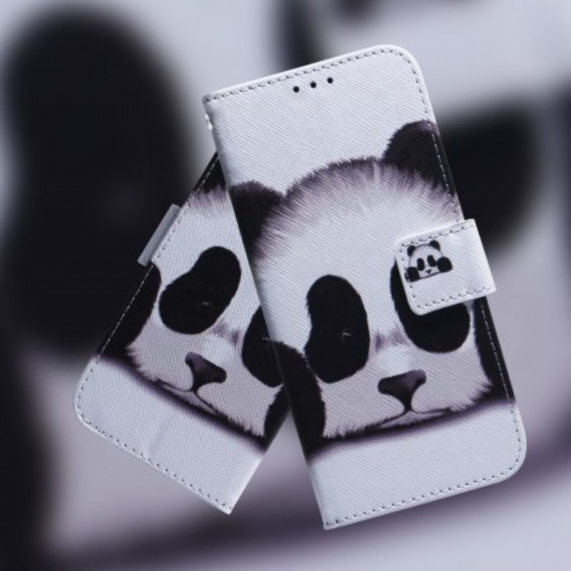 Kotelot Samsung Galaxy A70 Panda Kasvot